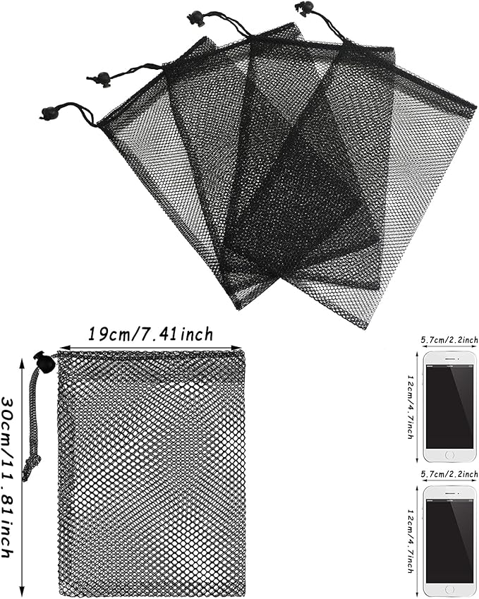 TecUnite 10 Pcs Mesh Laundry Bags