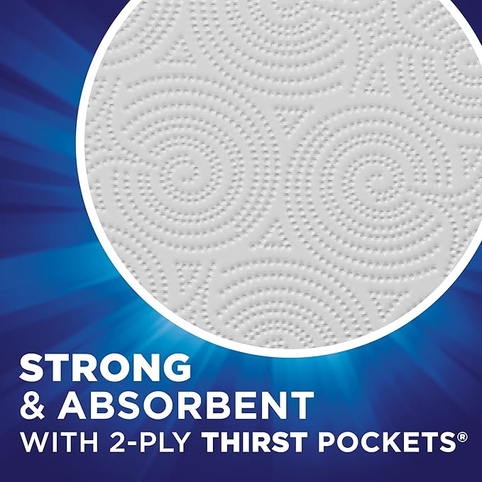 Sparkle Pick-A-Size Paper Towels, 2 Rolls = 4 Regular Rolls, Everyday Value