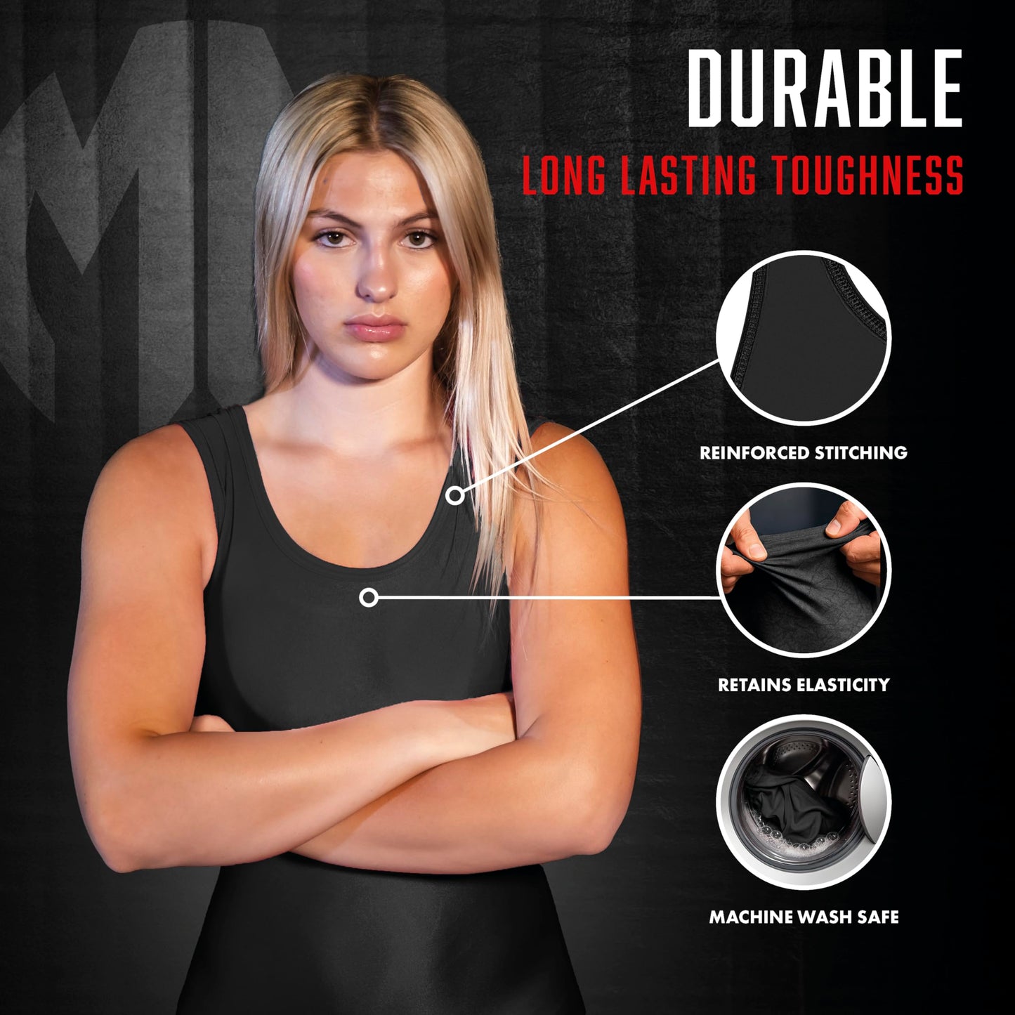 Matman Women & Girls Wrestling Singlet – High Performance Singlets for Wrestling or Weightlifting - Edge Singlet (X-Large)