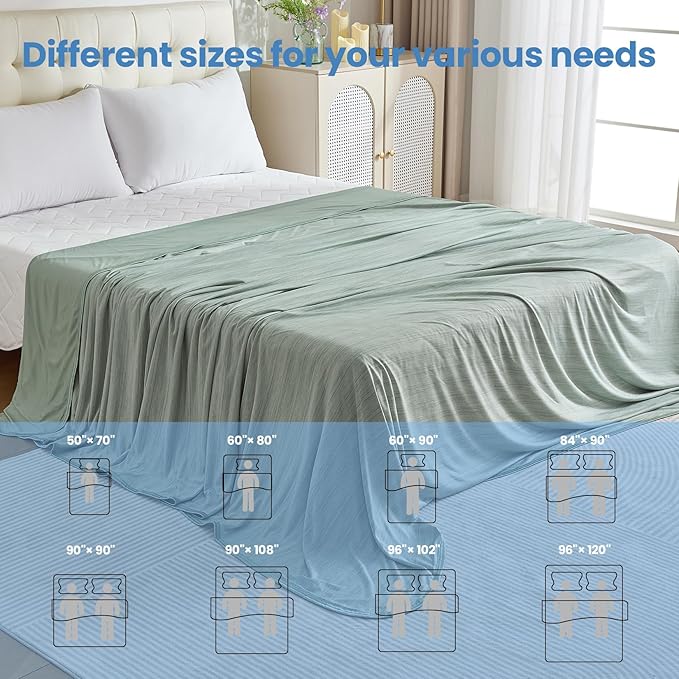 OIGAE Cooling Blanket for Hot Sleepers