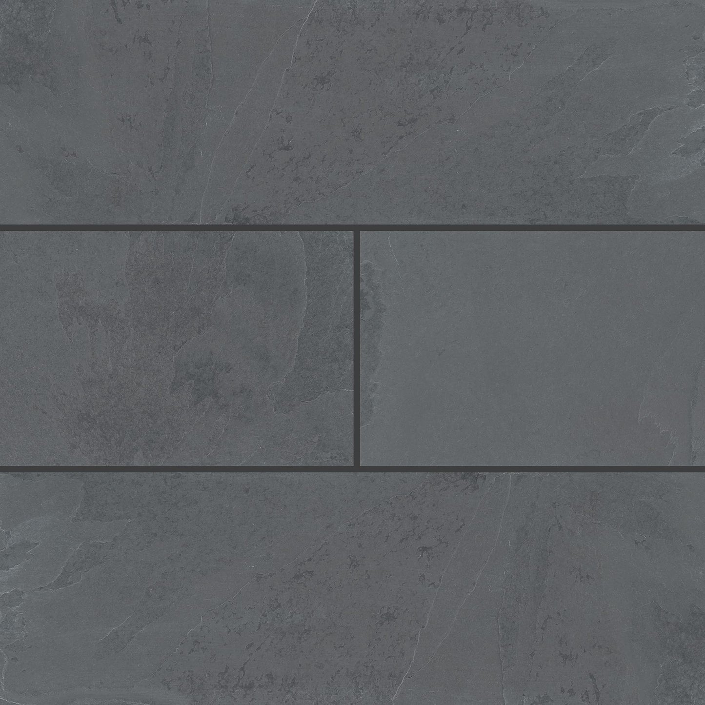 MSI Montauk Black 4 inch x 12 inch Gauged Slate Subway Tile for Kitchen Backsplash, Floor Tile, Wall Tile for Bathroom, Shower Wall Tile,