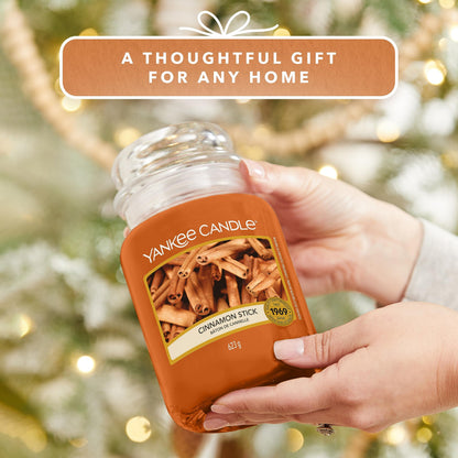 Yankee Candle Scented Candle | Cinnamon Stick Large Jar Candle | Long Burning Candles: up to 150 Hours for Women