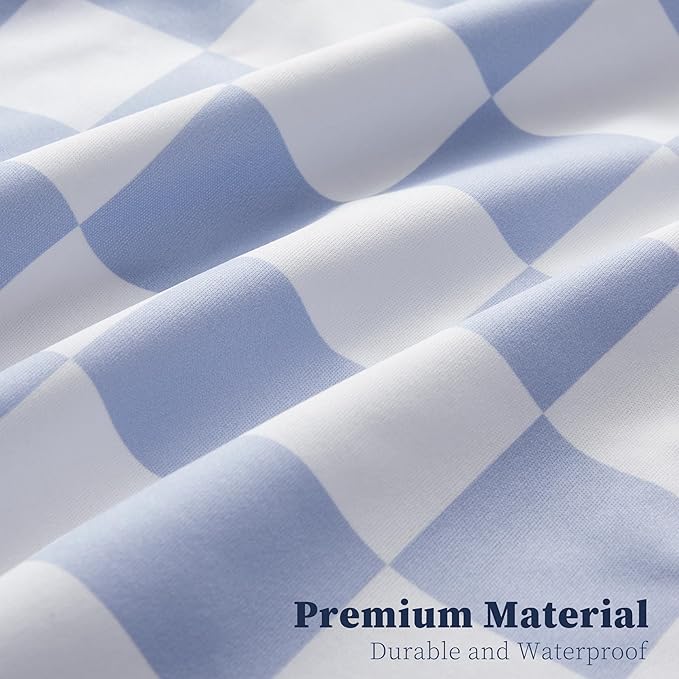 Checkered 2 Pcs Large Travel Laundry Bags