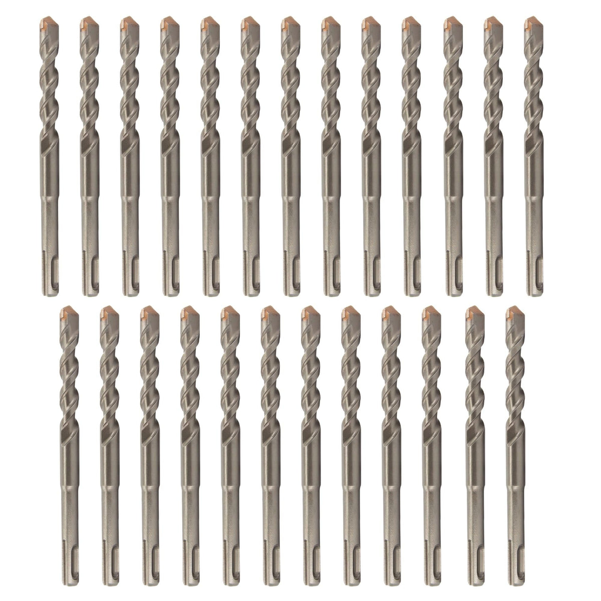 Drill America 3/16" x 8" PRO Series SDS-Plus Hammer Bit Drill Bit (Pack of 25)