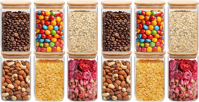 ComSaf 1.2 QT Glass Storage Containers