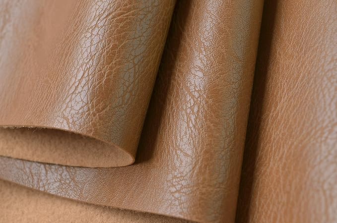 Wento Thick 2 Yard Faux Leather Soft Skin Grain PU Fabric