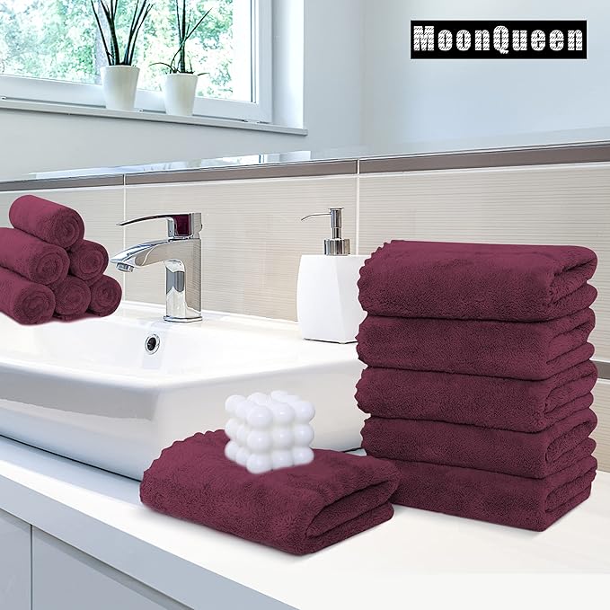 MOONQUEEN 18 Pack Premium Hand Towels