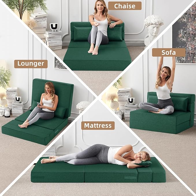 FILUXE Folding Sofa Bed | Convertible Sleeper Chair Bed