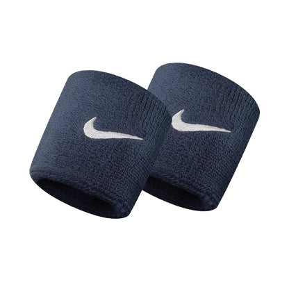 Nike Swoosh Wristbands 2pk Black | White