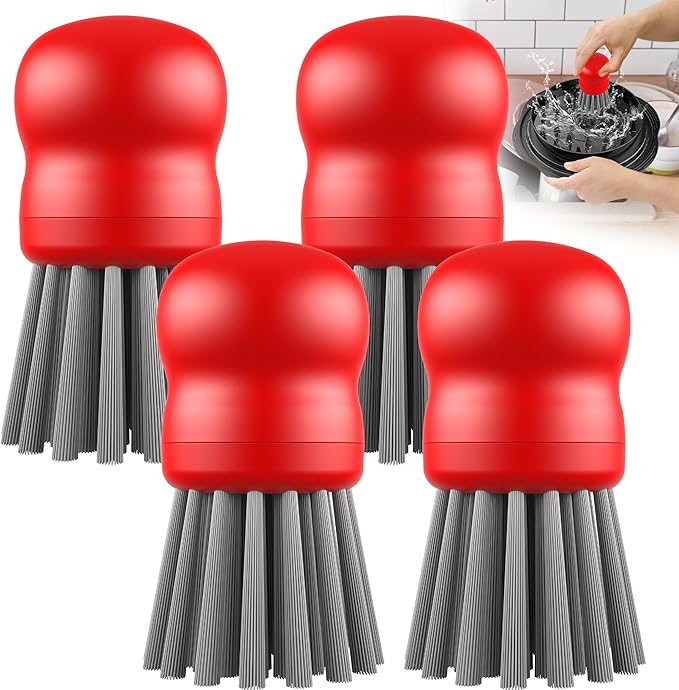 Mini Dish Brush for Cleaning Chicken Shredder, Palm Brush Dish Scrubber