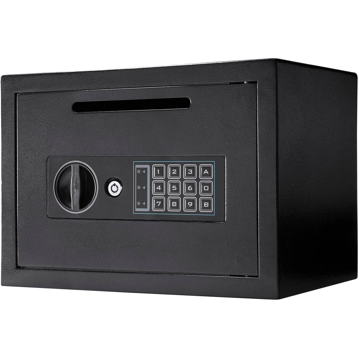 Barska Digital Depository Safe – 0.57 Cu. Ft Front-Load Drop Box for Cash, Money & Mail, Multi-User PIN Code Lock, Steel Construction, Anti-Pry Hinges, Backup Keys, Ideal for Business or Office