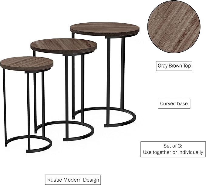 Lavish Home Nesting Tables