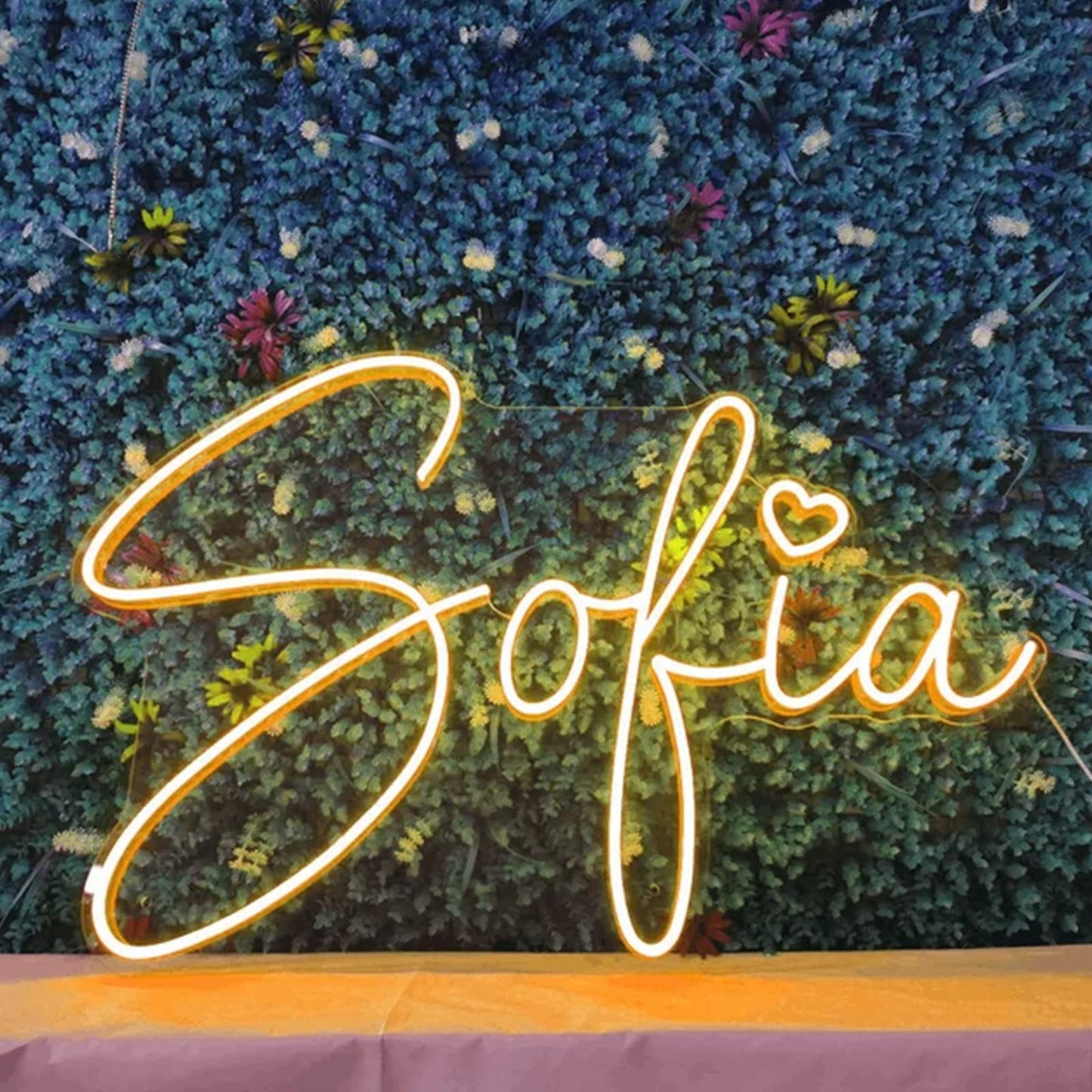Custom Neon Signs for Wall Decor, Personalized Led Neon Light Sign Customizable, Neon Name Sign Personalized for Bedroom Bar Wedding Wall Decorations Business Logo Birthday Party Gift