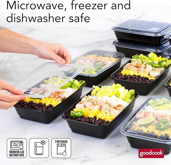 GoodCook Meal Prep Containers