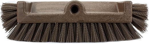 SPARTA Multi-Level Tile Scrub Brush 12" Wide Brush Head, Heavy-Duty Tile