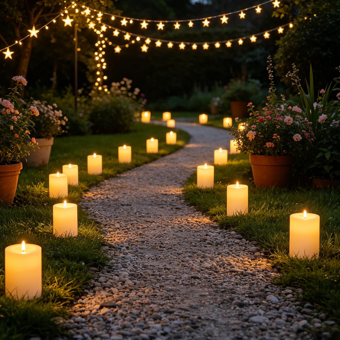 kakoya 5 Pack Flickering Flameless LED Candles with Remote,D3 x H3/4"/5"/6"/7" Battery Operated Pillar Candles Only Need 1 AA Battery Each for Home Wedding Holiday Decor,Ivory