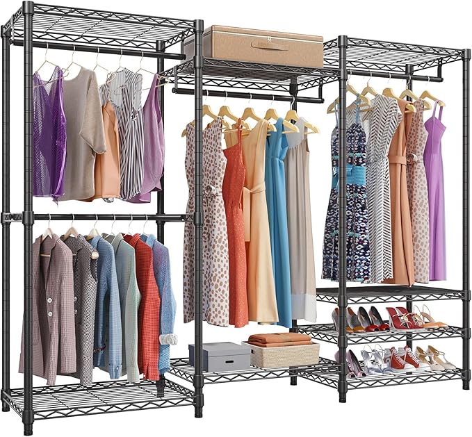 VIPEK V5 Portable Closet Wardrobe Heavy Duty Clothes Rack, Freestanding