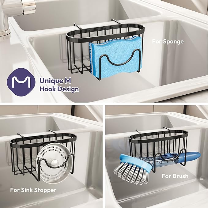 SWTYMIKI Sponge Holder for Kitchen Sink