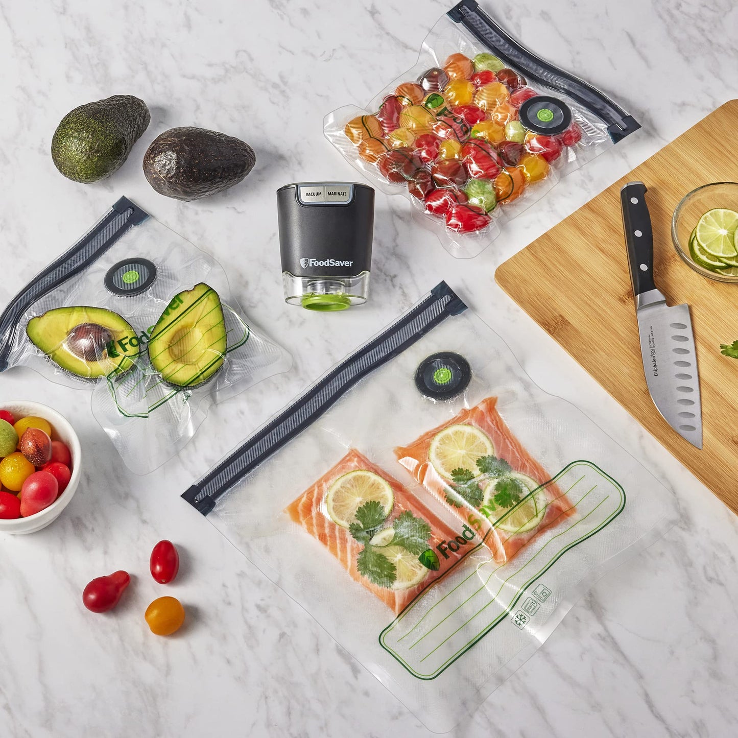 FoodSaver® Reusable Gallon Vacuum Zipper Bags