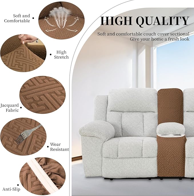 100% Waterproof Sectional Recliner Couch Covers
