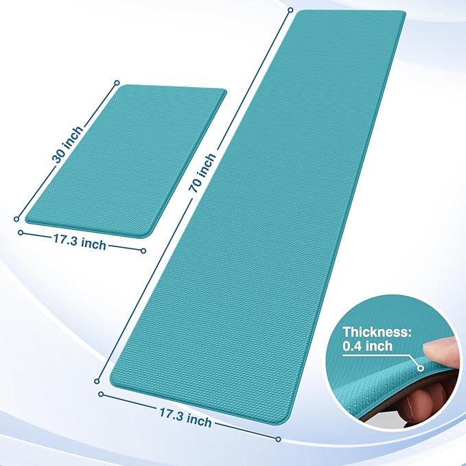 StepRite Kitchen Mats, Cushioned Anti Fatigue Kitchen Mats