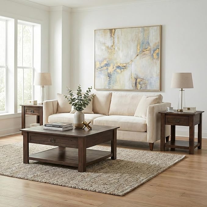 SIMPLIHOME Monroe End Table