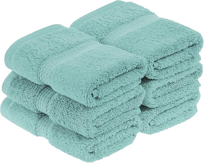 SUPERIOR Solid Egyptian Cotton Face Towel Set