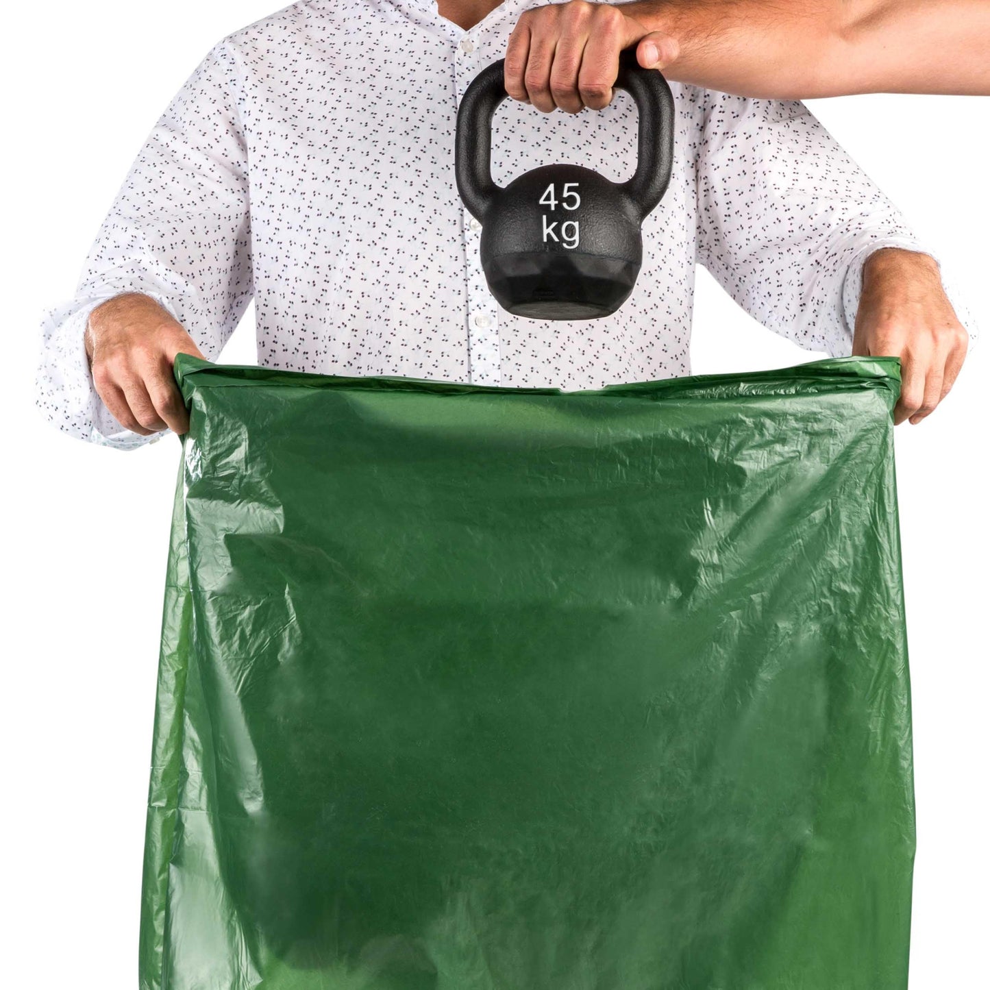 Relevo Bin Bags 50 Litre – Made from 100% Recycled Material. Dimensions: 70 cm x 75 cm. Includes 60 Bin Liners 50L