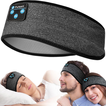 Fulext Sleep Headband - Bluetooth Sleep Headphones for Side Sleepers, Reduce Snoring Disturbance, Sports & Tech/Birthday Gift for Women, Men, Mom, Dad