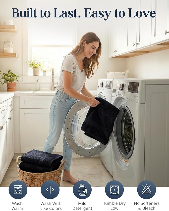 Lane Linen Bathroom Towels Sets