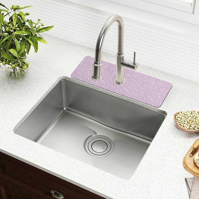 Kitchen Sink Splash Guard 1 PC 30 Inch Sink Faucet Mat Splash Guard