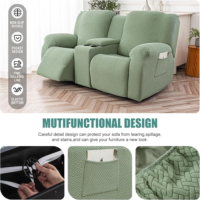 Genina Recliner Loveseat Covers