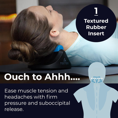 Teeter Neck Relax & Restore Duo- Portable Neck Traction Device for Decompression, Muscle Tension & Headache Pain Relief and Spine Health