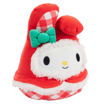 Squishmallows Original 8-Inch Hello Kitty: My Melody Christmas Plush - Official Jazwares Sanrio - Collectible Soft & Squishy Stuffed Animal Toy- 2025 Limited Edition Gift for Kids, Girls & Boys
