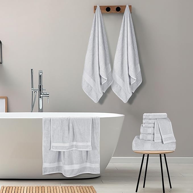 GLAMBURG Ultra Soft 24-Piece Towel Set