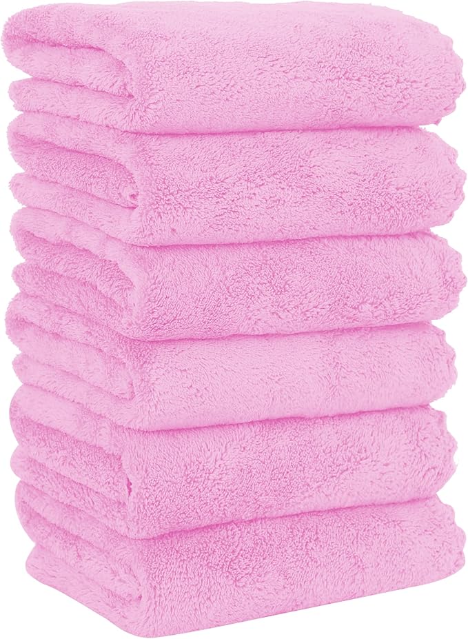 MOONQUEEN 6 Pack Premium Hand Towels