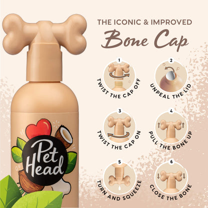 Pet Head Sensitive Soul Dog Shampoo | Coconut Scent | Shampoo for Dogs with Sensitive Skin | Professional Grooming | Vegan | Gentle Formula for Puppies | 300ml