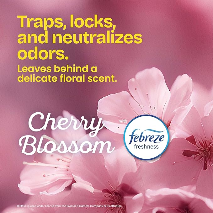 Glad Tall Kitchen Trash Bags 13 Gallon, MaxStrength Cherry Blossom Garbage Bags