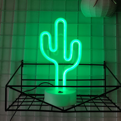 JYWJ Neon Signs with Holder Base,USB or 3-AA Battery Powered Neon Light,LED Table Decoration,Bedroom Wall Decoration,Birthday Gift,Wedding Supplies Business Gift (Christmas Tree)