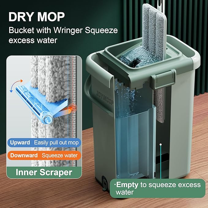 JOYMOOP Mop and Bucket Set