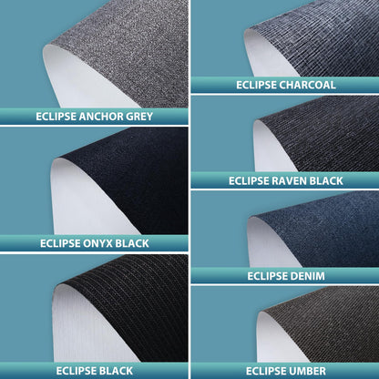 SmartWings Motorized Smart Blinds with Remote, Custom Automatic 100% Blackout Roller Shade Compatible with Alexa/Homekit/Google, Electric Smart Blinds for Indoor Windows, Multi-Color Samples