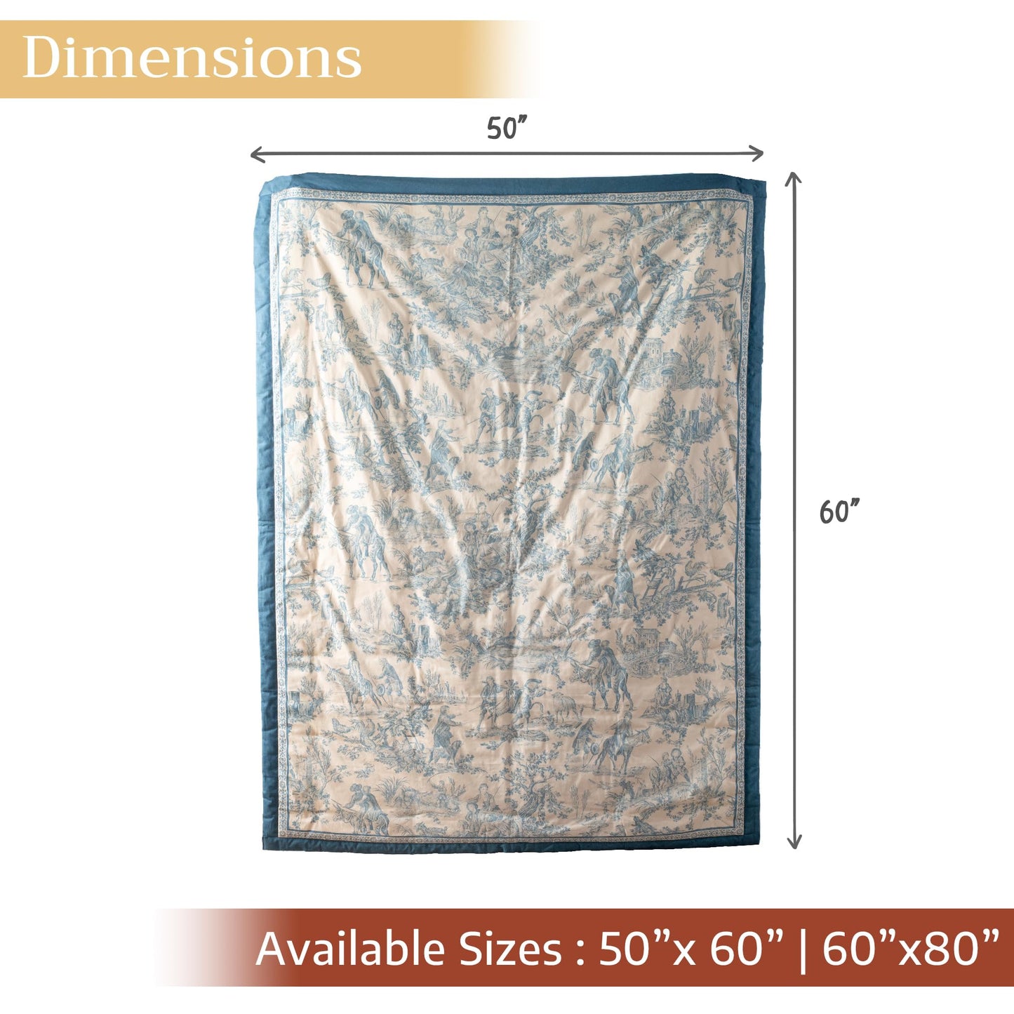 Maison d' Hermine Throw Blanket for Couch Lightweight Soft Warm Breathable Cotton Throw Blankets for Bed Girls Boys Women Men Gifts Travel Living Room Spring Summer (Girassol, 60" X 80")
