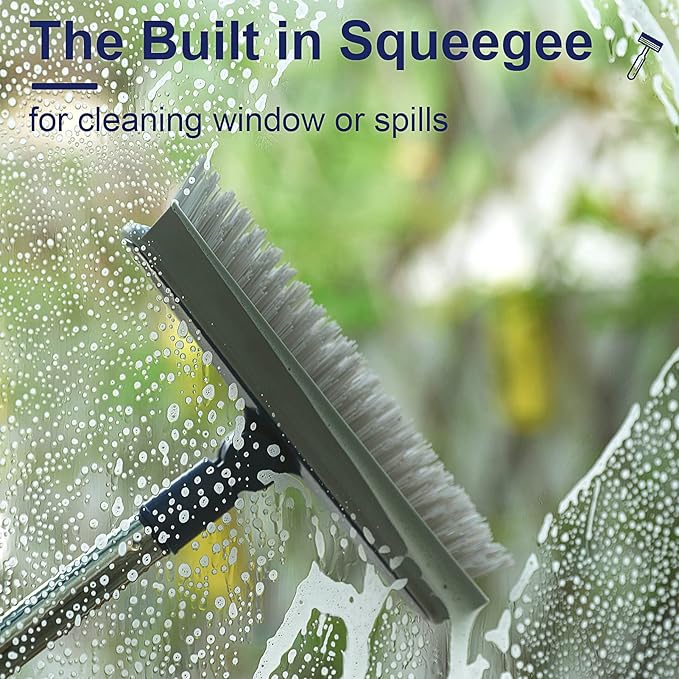 2 in 1 Floor Scrub Brush Grout Brush
