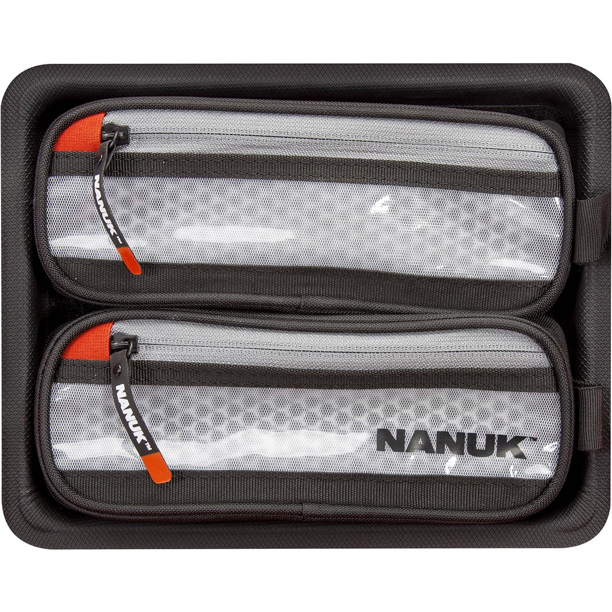 NANUK 905 Pro Waterproof Hard Case with 2-Pocket Lid Organizer and Padded Divider, Black