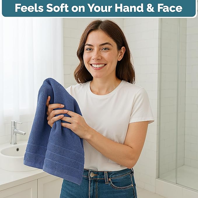 Casa Platino Hand Towels for Bathroom