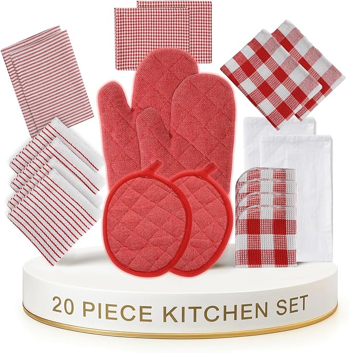 LANE LINEN Kitchen Towels Set
