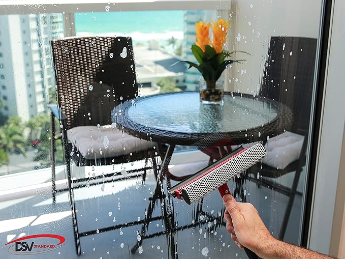 DSV Standard Window Squeegee for Window Cleaning, Window Cleaner Tool for Car