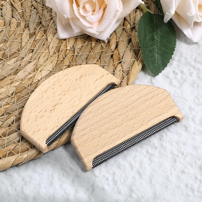 2PCS Cashmere Combs Sweater Comb to Remove Pilling, Manual Pilling Remover