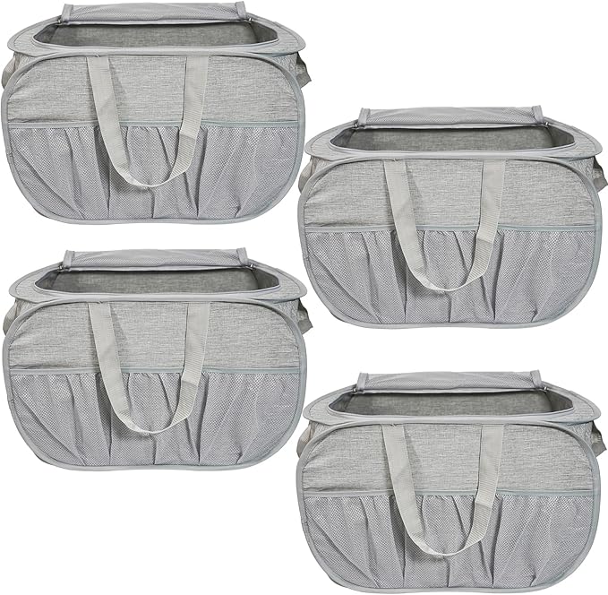 4 Pack Collapsible Laundry Baskets