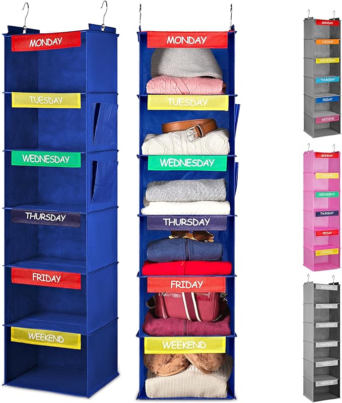 Handy Laundry Hanging Clothes Organizer